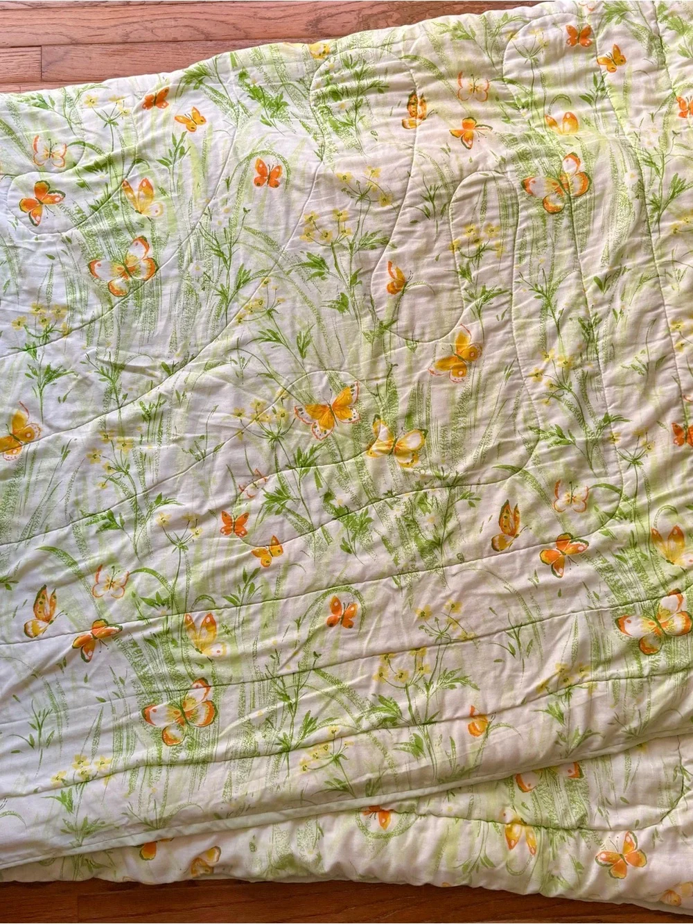 Vintage Bibb Spring Meadow Comforter